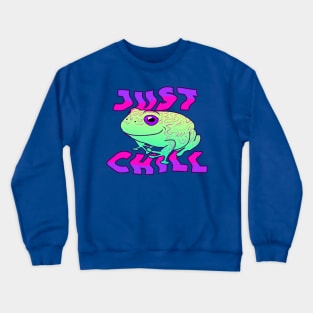 chill frog Crewneck Sweatshirt